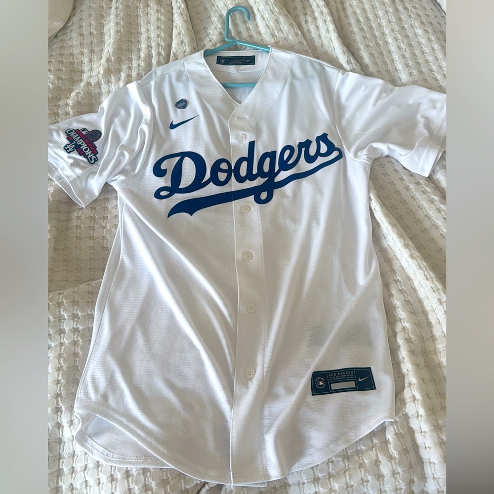 Freddie Freeman World Series Champion 2024 Jersey Small Nike Los Angeles Dodgers